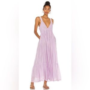Free People Frankie Pin-tuck Maxi Dress Size Medium